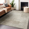 Piper Looms Chantille Geometric ACN1245 Khaki Machine Washable Area Rug Lifestyle Image Feature