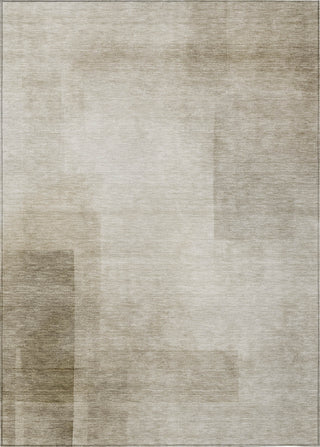 Piper Looms Chantille Geometric ACN1245 Khaki Machine Washable Area Rug main image