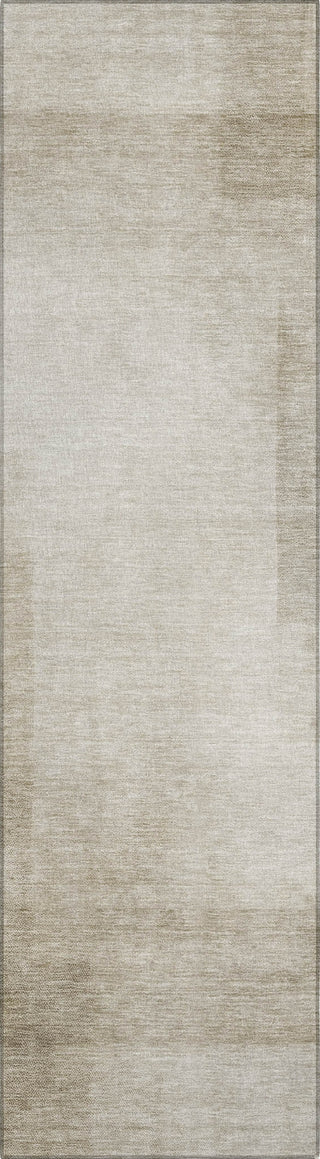 Piper Looms Chantille Geometric ACN1245 Khaki Machine Washable Area Rug Runner Main Image