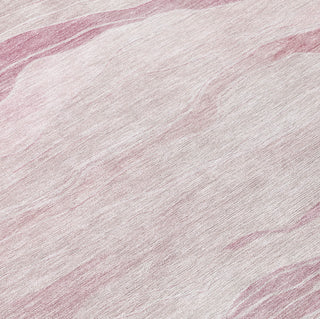 Piper Looms Chantille Stripes ACN1249 Pink Machine Washable Area Rug Swatch Image