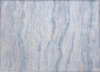 Piper Looms Chantille Stripes ACN1250 Sky Machine Washable Area Rug Scatter Main Image