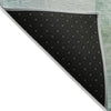 Piper Looms Chantille Geometric ACN1256 Seafoam Machine Washable Area Rug Backing Image
