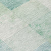 Piper Looms Chantille Geometric ACN1256 Seafoam Machine Washable Area Rug Swatch Image