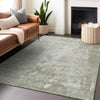 Piper Looms Chantille Abstract ACN1258 Linen Machine Washable Area Rug Lifestyle Image Feature