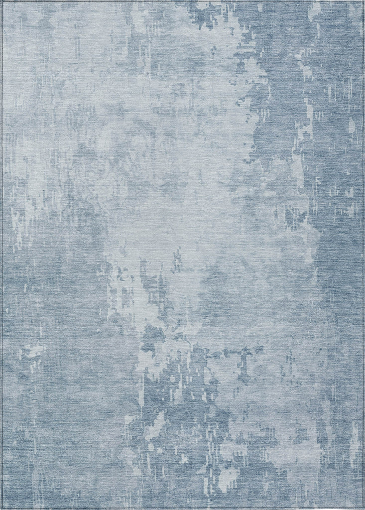 Piper Looms Chantille Abstract ACN1260 Sky Machine Washable Area Rug main image
