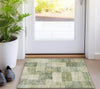 Piper Looms Chantille Geometric ACN1261 Aloe Machine Washable Area Rug Scatter Lifestyle Image Feature