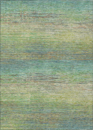Piper Looms Chantille Stripes ACN1264 Aloe Machine Washable Area Rug main image