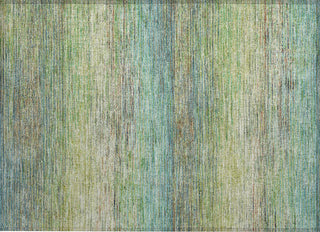 Piper Looms Chantille Stripes ACN1264 Aloe Machine Washable Area Rug Scatter Main Image