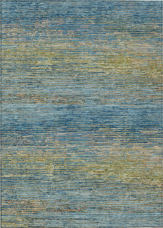 Piper Looms Chantille Stripes ACN1267 Denim Machine Washable Area Rug main image