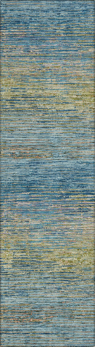 Piper Looms Chantille Stripes ACN1267 Denim Machine Washable Area Rug Runner Main Image
