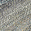 Piper Looms Chantille Stripes ACN1268 Granite Machine Washable Area Rug Swatch Image