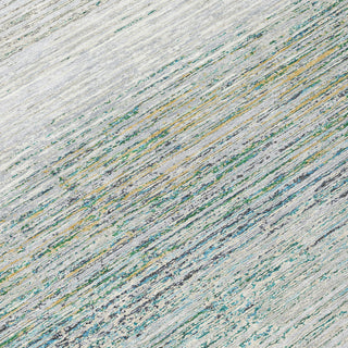 Piper Looms Chantille Stripes ACN1269 Linen Machine Washable Area Rug Swatch Image