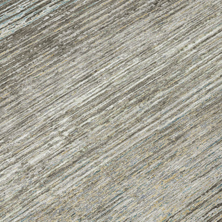 Piper Looms Chantille Stripes ACN1271 Taupe Machine Washable Area Rug Swatch Image