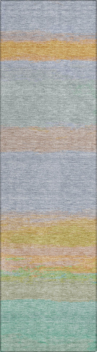 Piper Looms Chantille Stripes ACN1273 Lavender Machine Washable Area Rug Runner Main Image