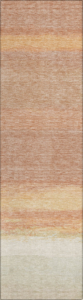 Piper Looms Chantille Stripes ACN1274 Salmon Machine Washable Area Rug Runner Main Image