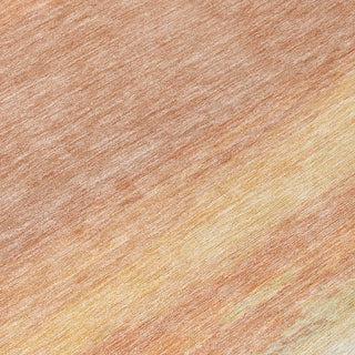 Piper Looms Chantille Stripes ACN1274 Salmon Machine Washable Area Rug Swatch Image