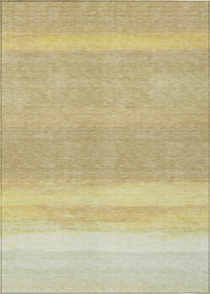 Piper Looms Chantille Stripes ACN1275 Tan Machine Washable Area Rug main image