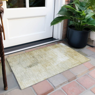 Piper Looms Chantille Stripes ACN1276 Wheat Machine Washable Area Rug Scatter Outdoor Lifestyle Image Feature