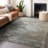 Piper Looms Chantille Abstract ACN1279 Taupe Machine Washable Area Rug Lifestyle Image Feature
