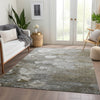 Piper Looms Chantille Abstract ACN1279 Taupe Machine Washable Area Rug Lifestyle Image Feature