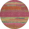 Piper Looms Chantille Modern ACN1281 Blush Machine Washable Area Rug Round Main Image