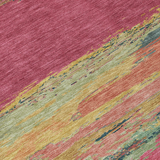 Piper Looms Chantille Modern ACN1281 Blush Machine Washable Area Rug Swatch Image