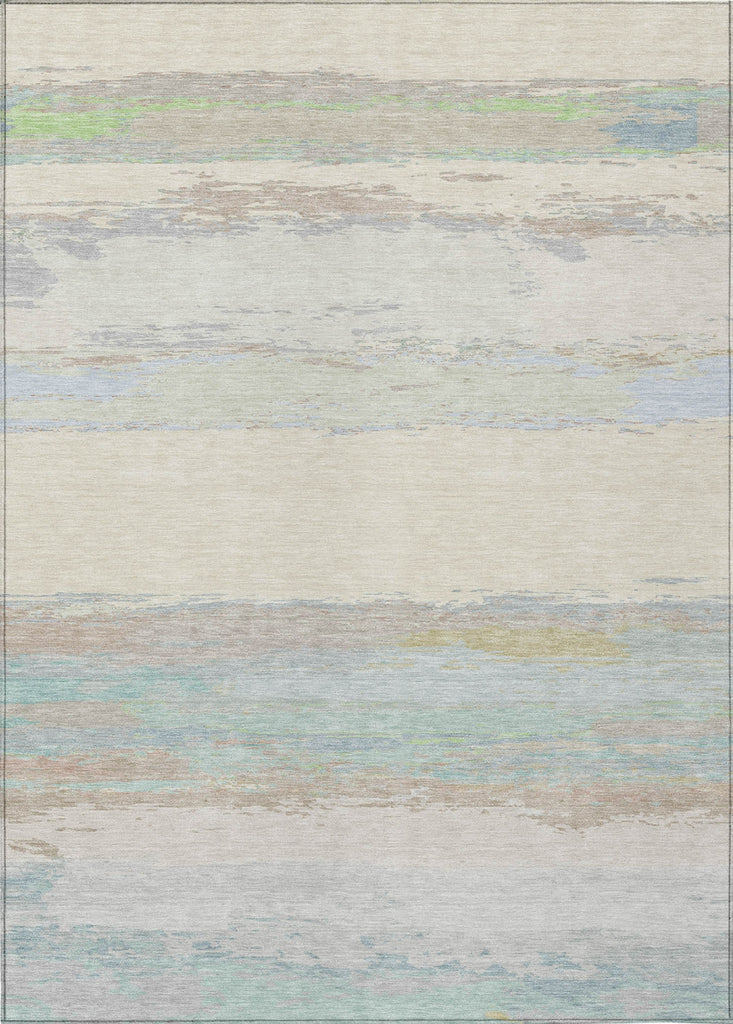 Piper Looms Chantille Modern ACN1283 Ivory Machine Washable Area Rug main image