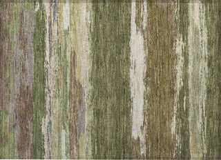 Piper Looms Chantille Modern ACN1284 Olive Machine Washable Area Rug Scatter Main Image