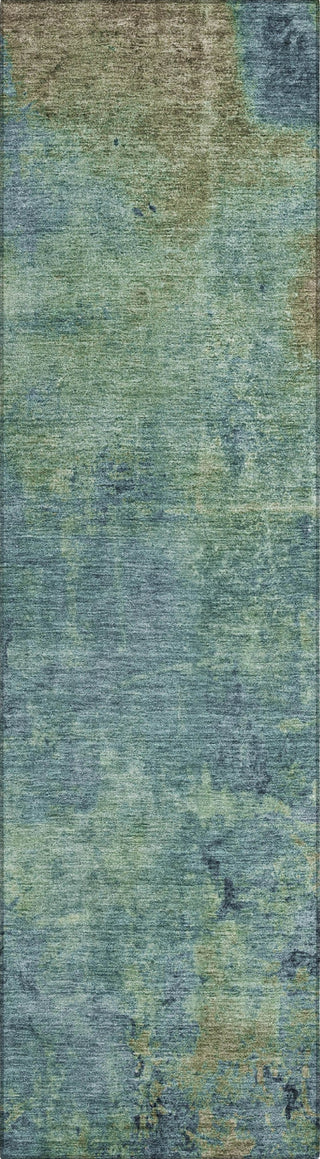 Piper Looms Chantille Modern ACN1287 Blue Machine Washable Area Rug Runner Main Image