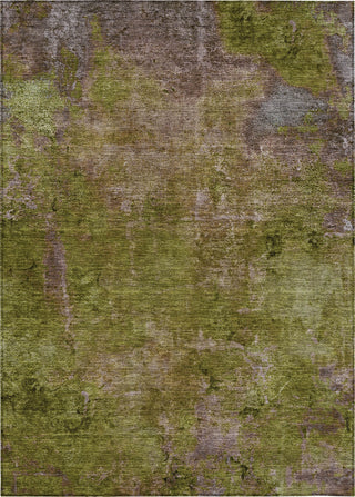 Piper Looms Chantille Modern ACN1288 Green Machine Washable Area Rug main image