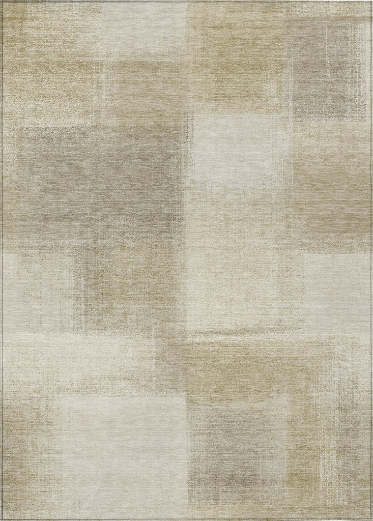 Piper Looms Chantille Geometric ACN1290 Taupe Machine Washable Area Rug main image