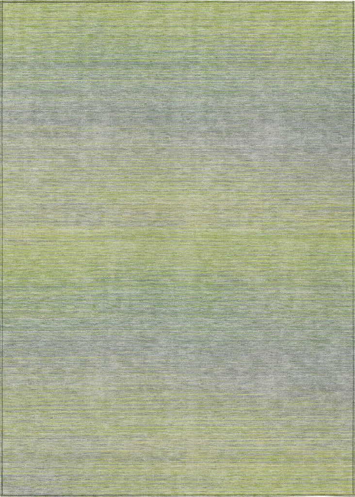 Piper Looms Chantille Stripes ACN1291 Aloe Machine Washable Area Rug main image