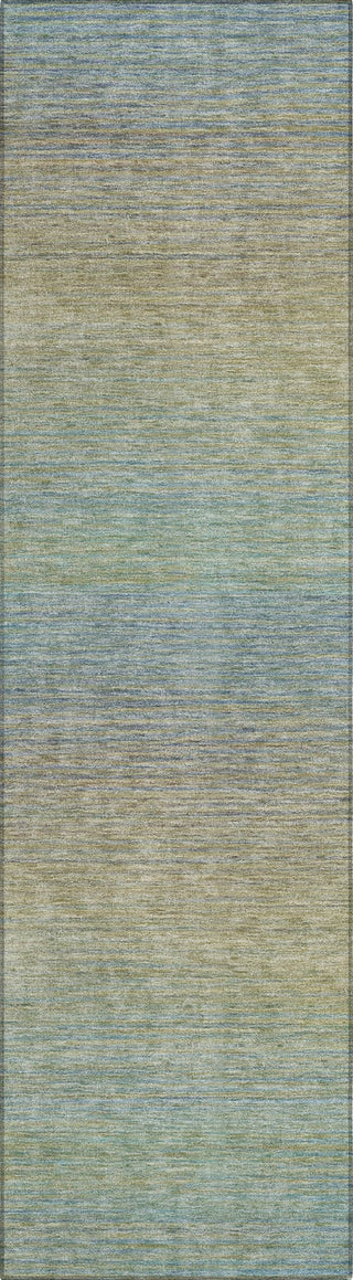 Piper Looms Chantille Stripes ACN1292 Blue Machine Washable Area Rug Runner Main Image