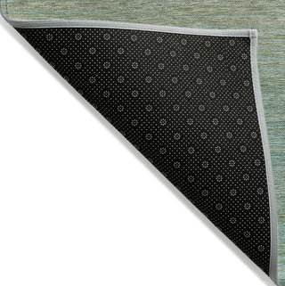 Piper Looms Chantille Stripes ACN1295 Teal Machine Washable Area Rug Backing Image