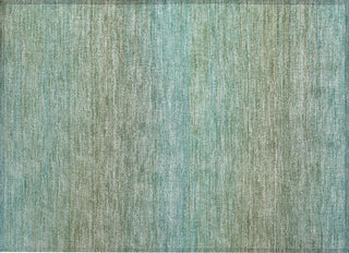 Piper Looms Chantille Stripes ACN1295 Teal Machine Washable Area Rug Scatter Main Image