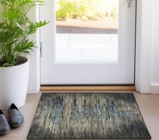 Piper Looms Chantille Abstract ACN1299 Coffee Machine Washable Area Rug Scatter Lifestyle Image Feature