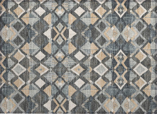 Piper Looms Chantille Geometric ACN1309 Graphite Machine Washable Area Rug Scatter Main Image