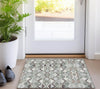Piper Looms Chantille Geometric ACN1310 Sage Machine Washable Area Rug Scatter Lifestyle Image Feature
