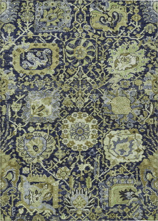 Piper Looms Chantille Damask ACN1321 Fern Machine Washable Area Rug main image