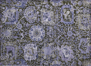 Piper Looms Chantille Damask ACN1323 Purple Machine Washable Area Rug Scatter Main Image