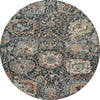 Piper Looms Chantille Diamonds ACN1325 Taupe Machine Washable Area Rug Round Main Image