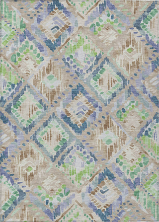 Piper Looms Chantille Diamonds ACN1326 Beige Machine Washable Area Rug main image