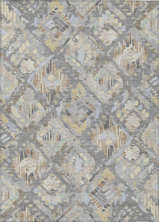 Piper Looms Chantille Diamonds ACN1329 Gray Machine Washable Area Rug main image