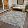 Piper Looms Chantille Diamonds ACN1329 Gray Machine Washable Area Rug Outdoor Lifestyle Image Feature