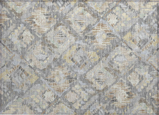 Piper Looms Chantille Diamonds ACN1329 Gray Machine Washable Area Rug Scatter Main Image