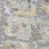 Piper Looms Chantille Diamonds ACN1329 Gray Machine Washable Area Rug Swatch Image