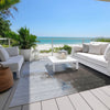 Piper Looms Chantille Abstract ACN1336 Sky Machine Washable Area Rug Outdoor Lifestyle Image Feature