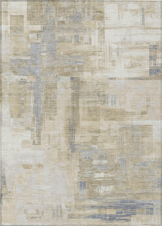 Piper Looms Chantille Blocks ACN1340 Ivory Machine Washable Area Rug main image