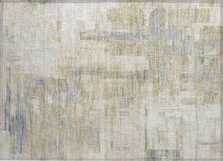 Piper Looms Chantille Blocks ACN1340 Ivory Machine Washable Area Rug Scatter Main Image