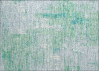 Piper Looms Chantille Blocks ACN1343 Sky Machine Washable Area Rug Scatter Main Image